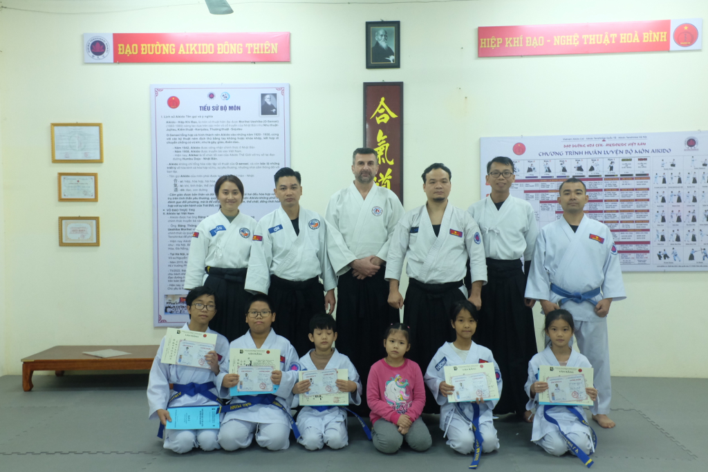 Aikido Tosen Kỳ thi 28/12/2022